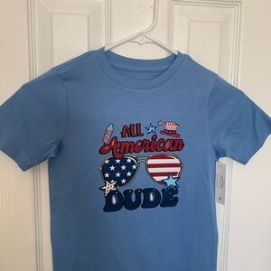 Wonder Nation Blue Short Sleeve Tees